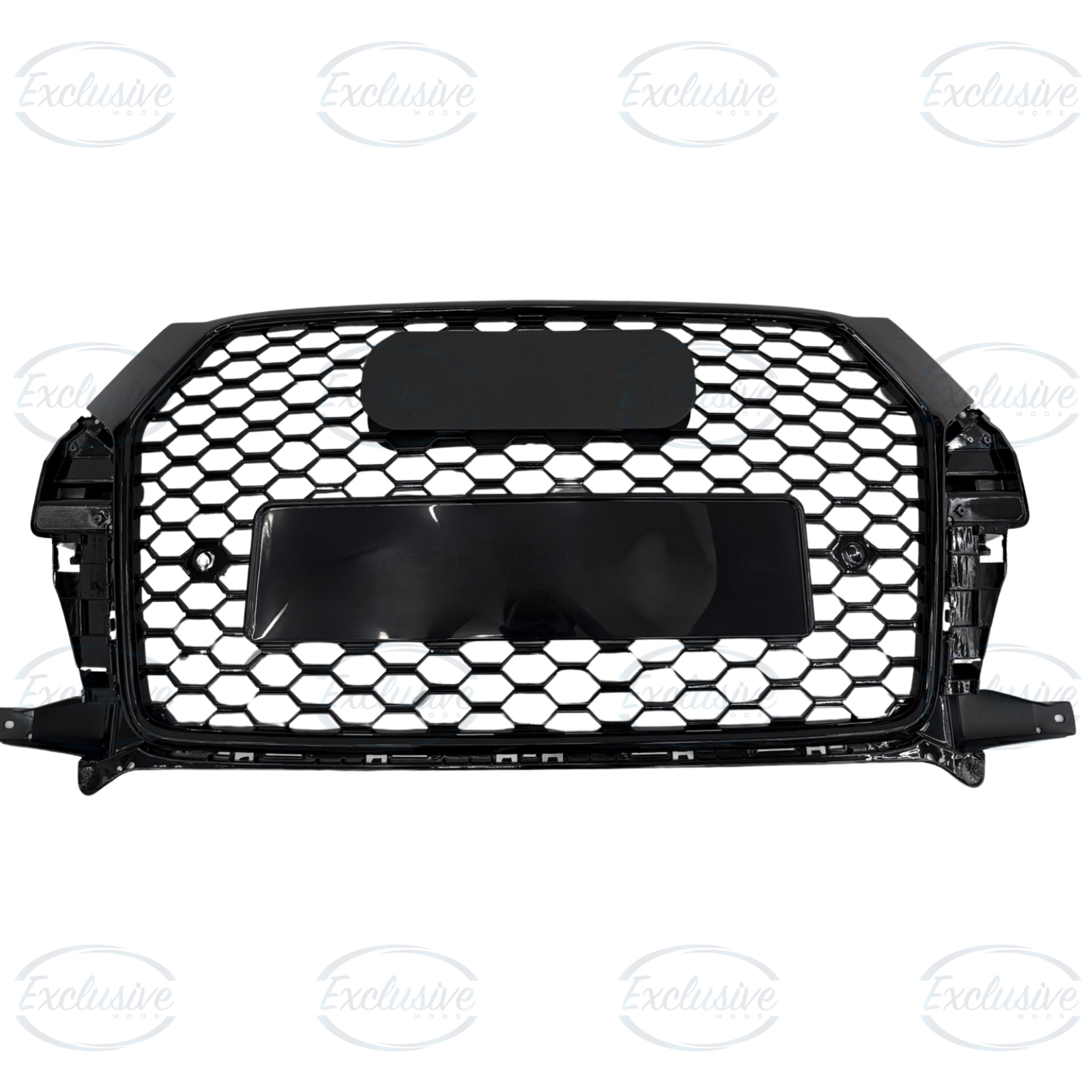 Audi Q3/SQ3 8U (2015-2018) ÔÇö Gloss Black Honeycomb Mesh Grille - Image 3