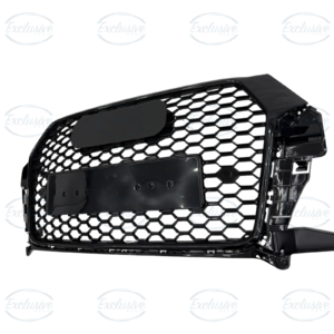 Audi Q3/SQ3 8U (2015-2018) ÔÇö Gloss Black Honeycomb Mesh Grille