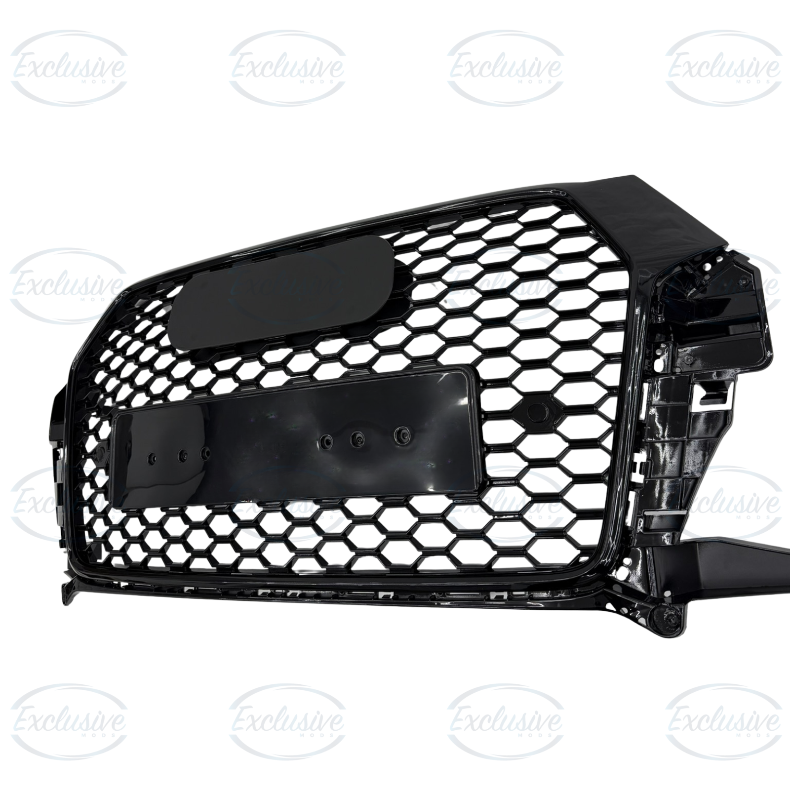 Audi Q3/SQ3 8U (2015-2018) ÔÇö Gloss Black Honeycomb Mesh Grille