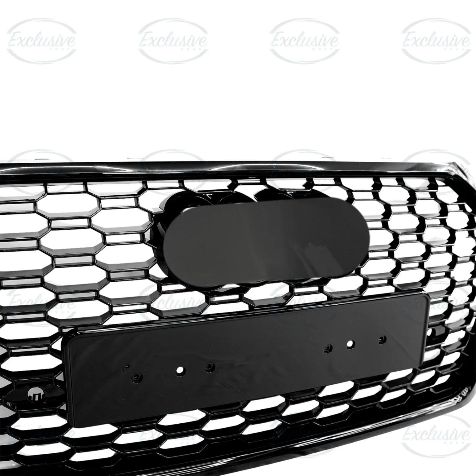 Gloss Black Honeycomb Mesh Grille - Fits Audi Q5/SQ5 FY (2017-2020)