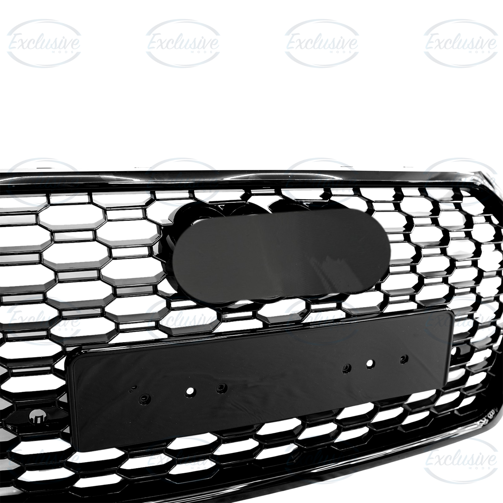Audi Q5/SQ5 FY (2017-2020) ÔÇö Gloss Black Honeycomb Mesh Grille - Image 2