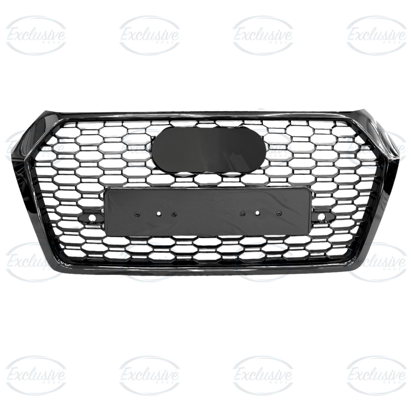 Audi Q5 FY S-Line (2017-2022) ÔÇö Gloss Black Honeycomb Style Grille & Fog Lights - Image 2