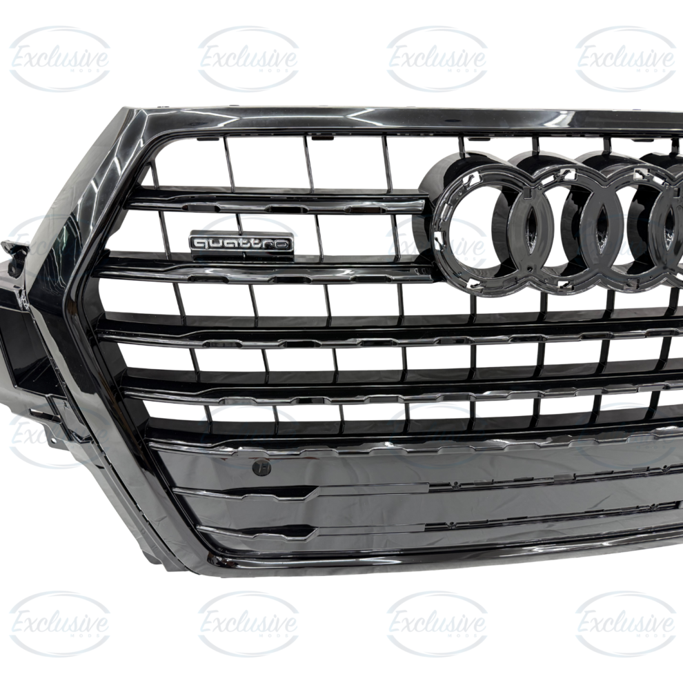 Audi Q7/SQ7 4M (2016-2019) - Gloss Black Original Style Grille