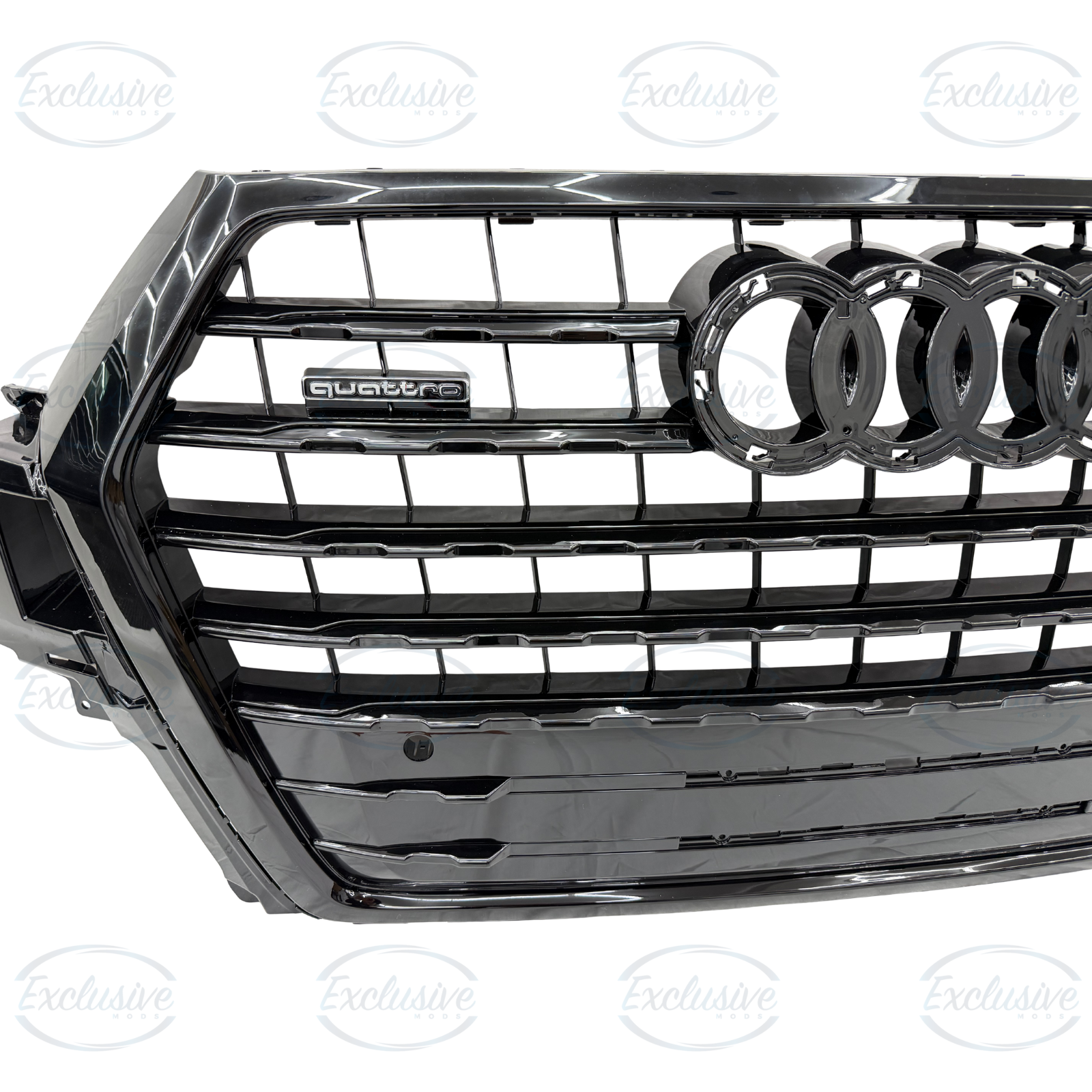 Audi Q7/SQ7 4M (2016-2019) ÔÇö Gloss Black Original Style Grille - Image 2