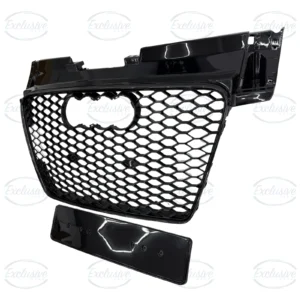 Audi TT and TTS MK2 gloss black honeycomb grille mesh