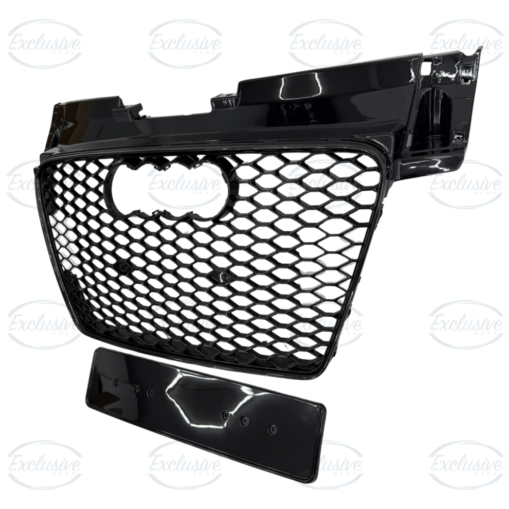 Audi TT and TTS MK2 gloss black honeycomb grille mesh