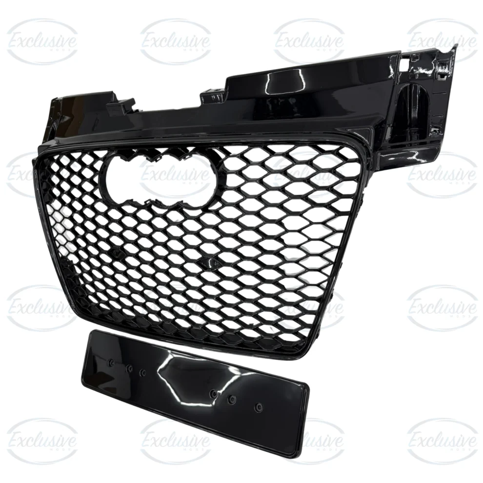 Audi TT and TTS MK2 gloss black honeycomb grille mesh