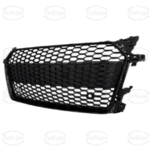 Audi TT and TTS MK3 gloss black honeycomb mesh radiator grille