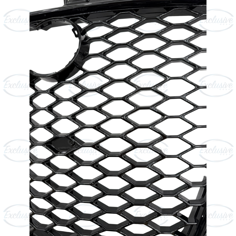 Audi TT/TTS MK2 (2006-2014) - Gloss Black Honeycomb Grille Mesh