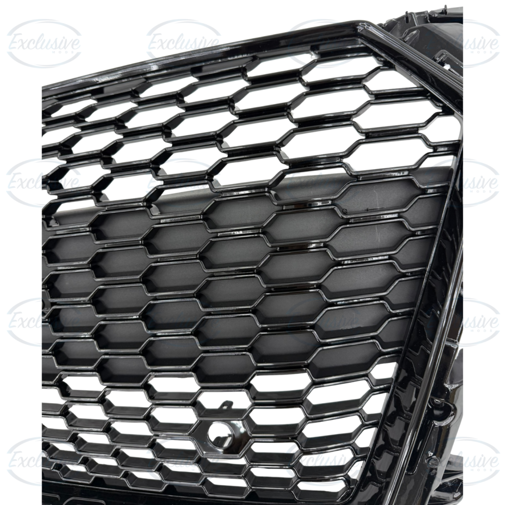 Audi TT/TTS MK3 (2014-2019) - Gloss Black Honeycomb Mesh Radiator Grille