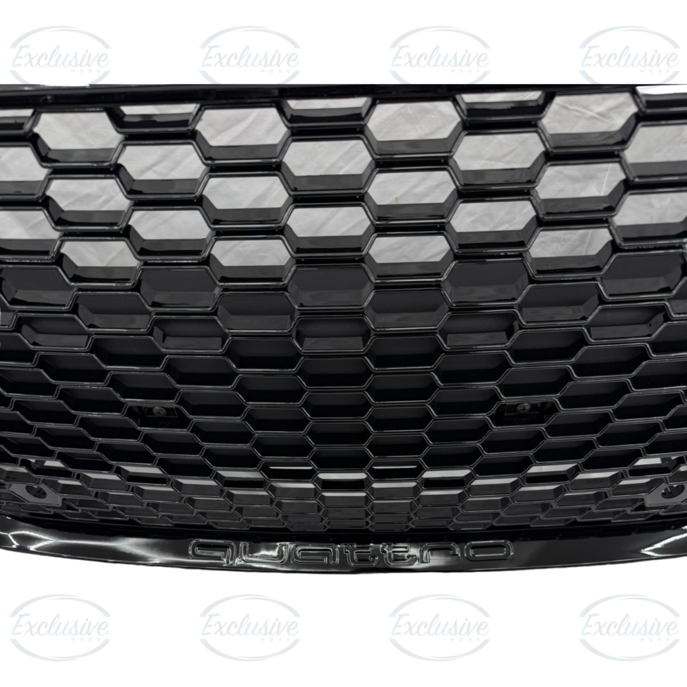 Audi TT/TTS MK3 (2014-2019) - Gloss Black Honeycomb Mesh Radiator Grille