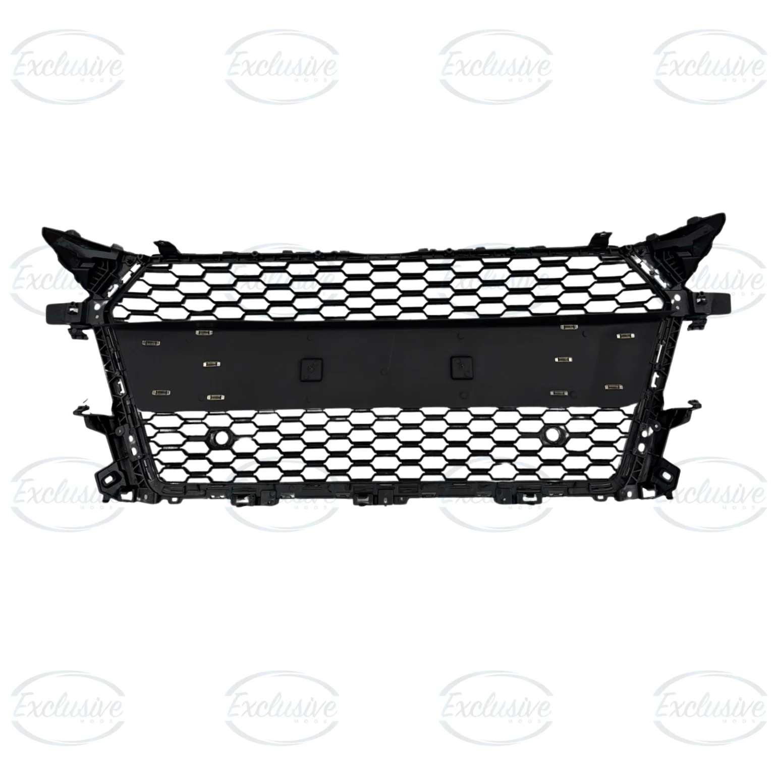 Gloss Black Honeycomb Mesh Grille - Fits Audi TT/TTS MK3 (2014-2019)