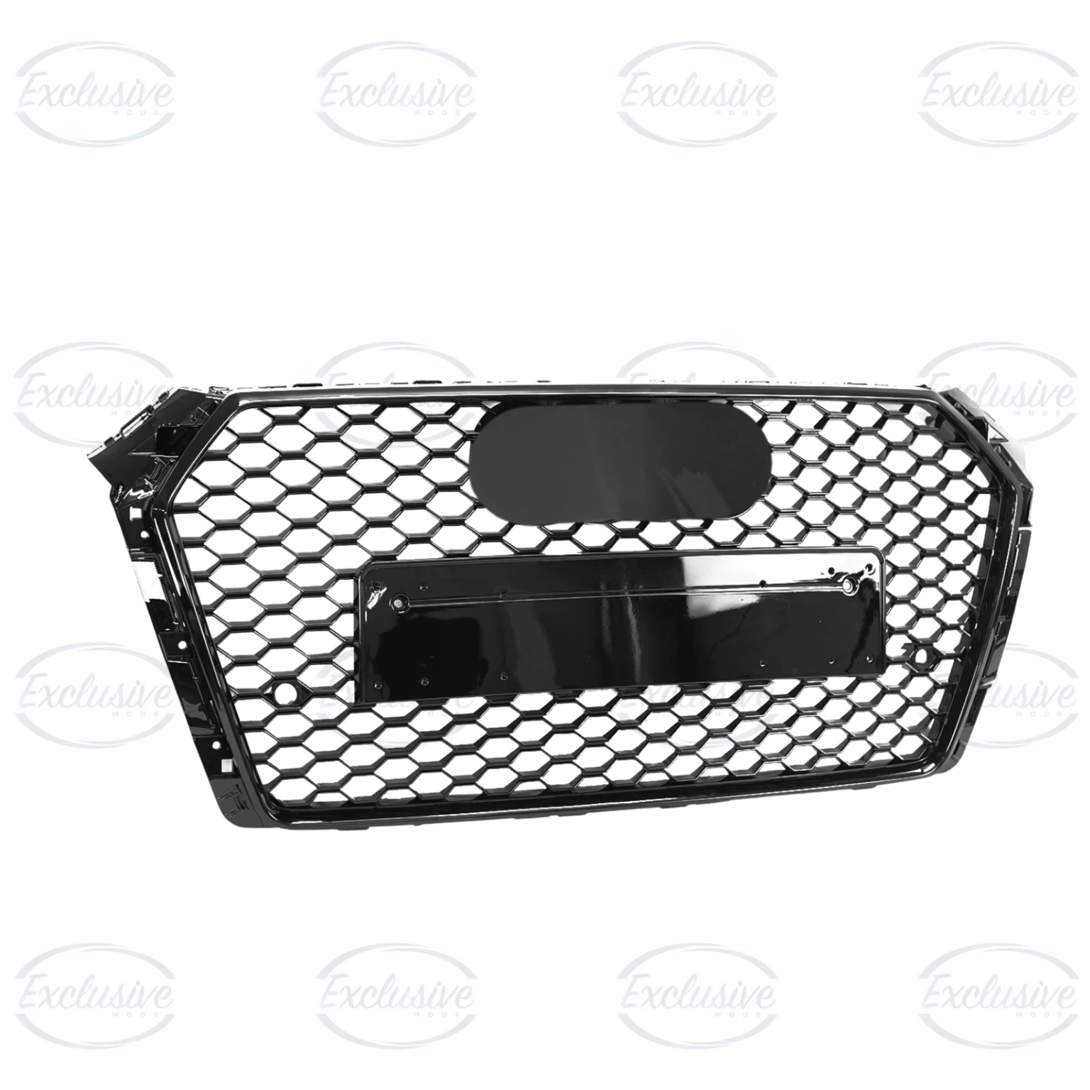 Audi A4 and S4 B9 gloss black honeycomb RS4-style grille