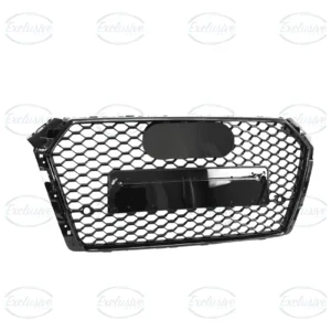 Audi A4 and S4 B9 gloss black honeycomb RS4-style grille