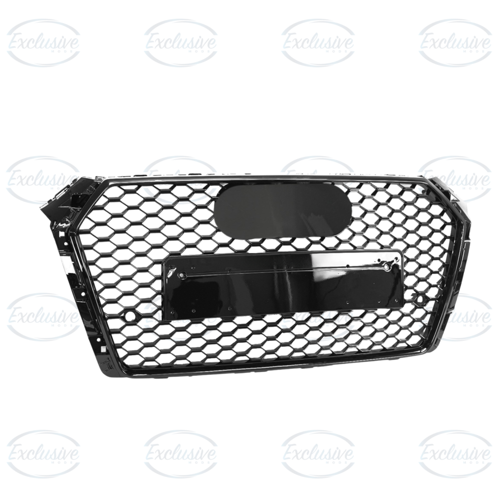 Audi A4 and S4 B9 gloss black honeycomb RS4-style grille