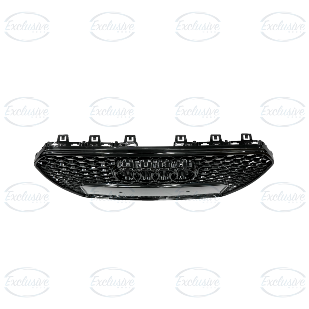 Audi A6/S6 C7.5 (2016-2018) - Gloss Black Honeycomb Mesh Grille