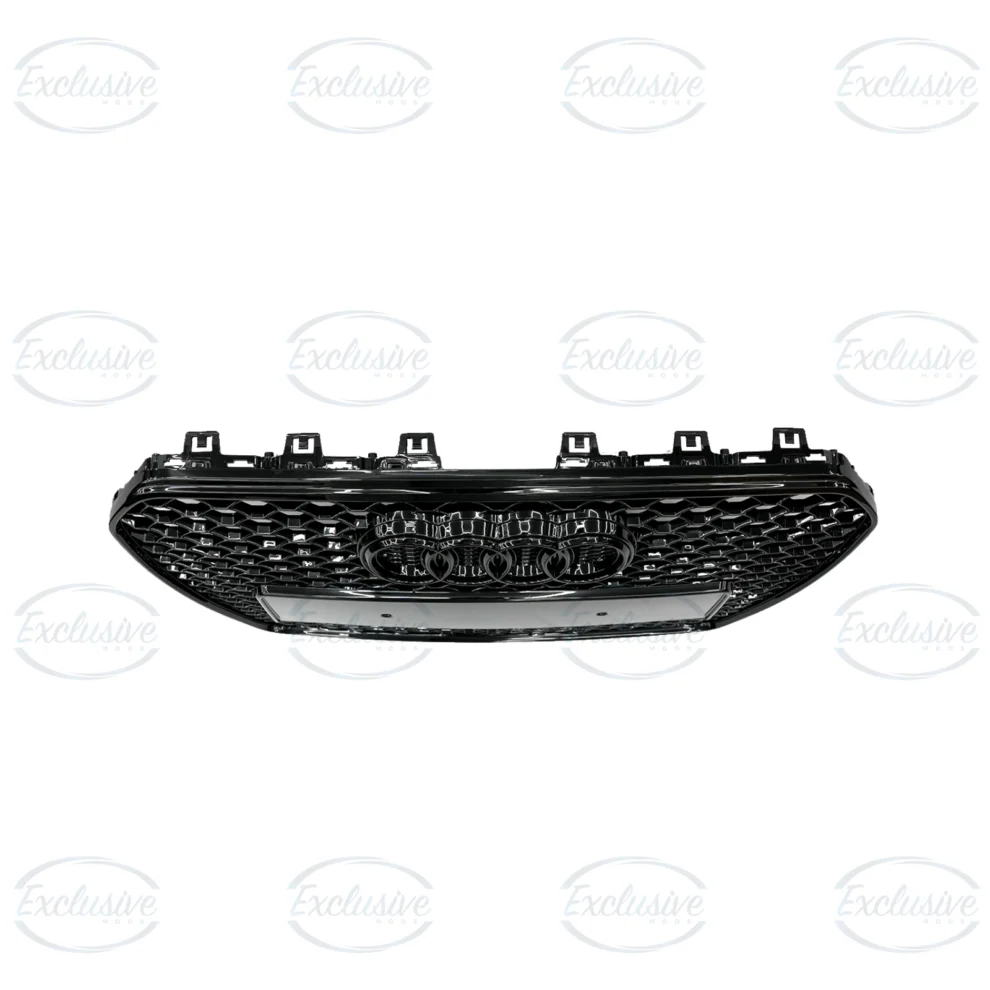 Gloss Black Honeycomb Mesh Grille - Fits Audi A6/S6 C7.5 Facelift (2015-2018)