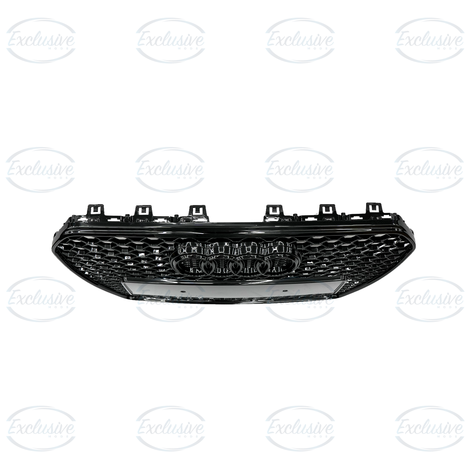 Audi A6/S6 C7.5 (2016-2018) ÔÇö Gloss Black Honeycomb Mesh Grille - Image 4