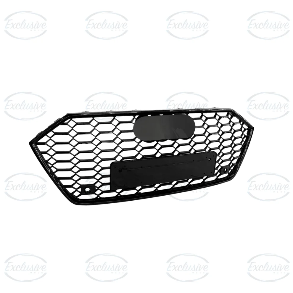 Audi A7 and S7 C8 gloss black honeycomb mesh grille