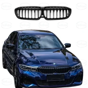 BMW 3 Series G20 G21 (2019-2022) ÔÇö Gloss Black Single Slated Kidney Grille