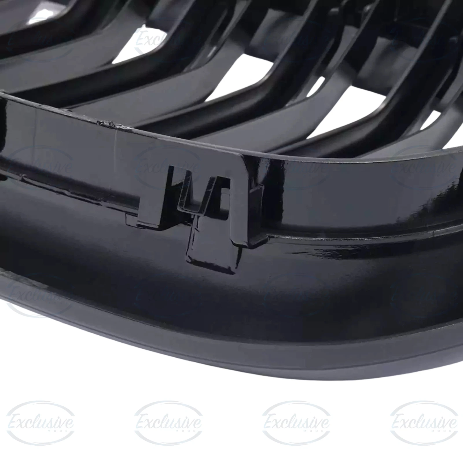BMW X5 F15 F16 X6 (2018-2022) ÔÇö Gloss Black Double Slated Kidney Grille - Image 5