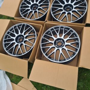 4├&ugrave; 19" C63 Style Alloys &Ocirc;&Ccedil;&ouml; Satin Grey &Ocirc;&Ccedil;&ouml; Fits Mercedes C/E/S Class