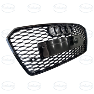 Audi A7/S7 C7.5 (2015-2018) ÔÇö Gloss Black Honeycomb Mesh Grille