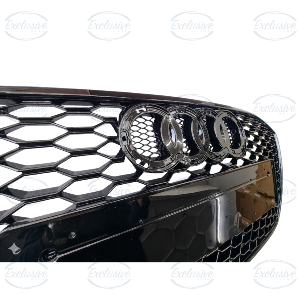 Audi A7/S7 C7.5 (2015-2018) - Gloss Black Honeycomb Mesh Grille