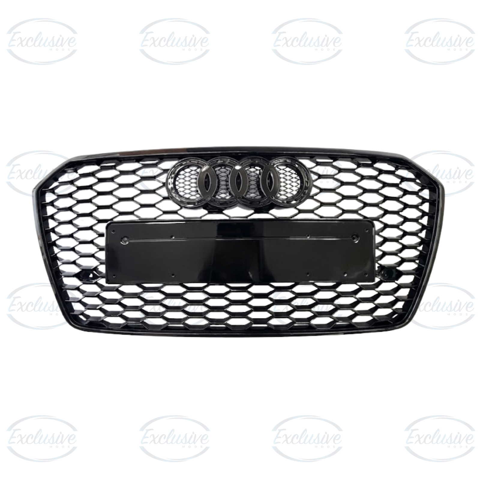 Audi A7/S7 C7.5 (2015-2018) ÔÇö Gloss Black Honeycomb Mesh Grille - Image 2