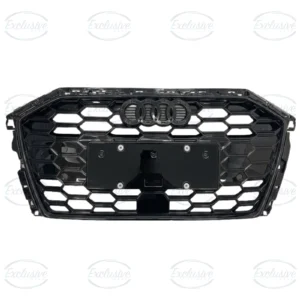 Gloss Black Honeycomb Mesh Grille - Fits Audi S3 8Y (2021+)