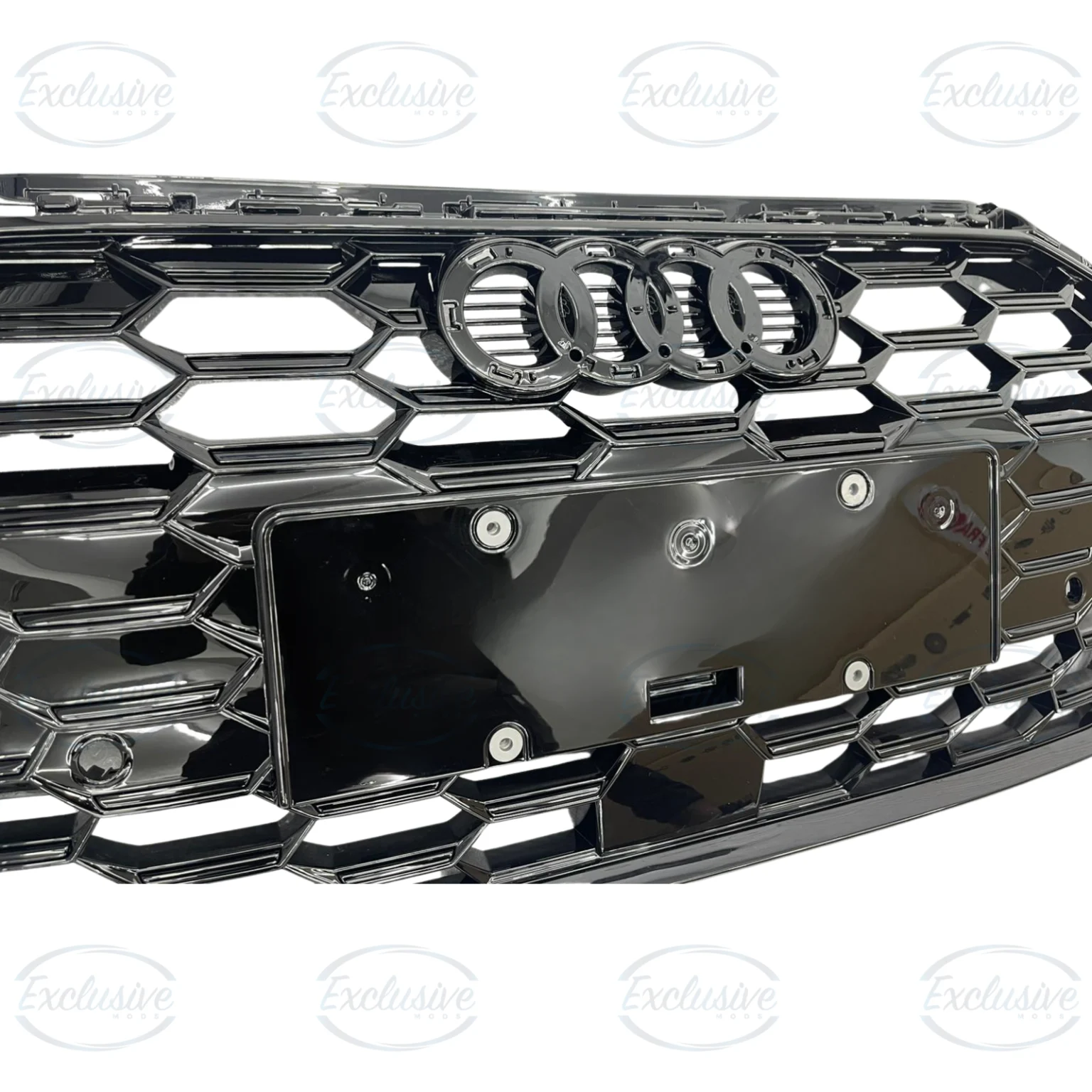 Gloss Black Honeycomb Mesh Grille - Fits Audi S3 8Y (2021+)
