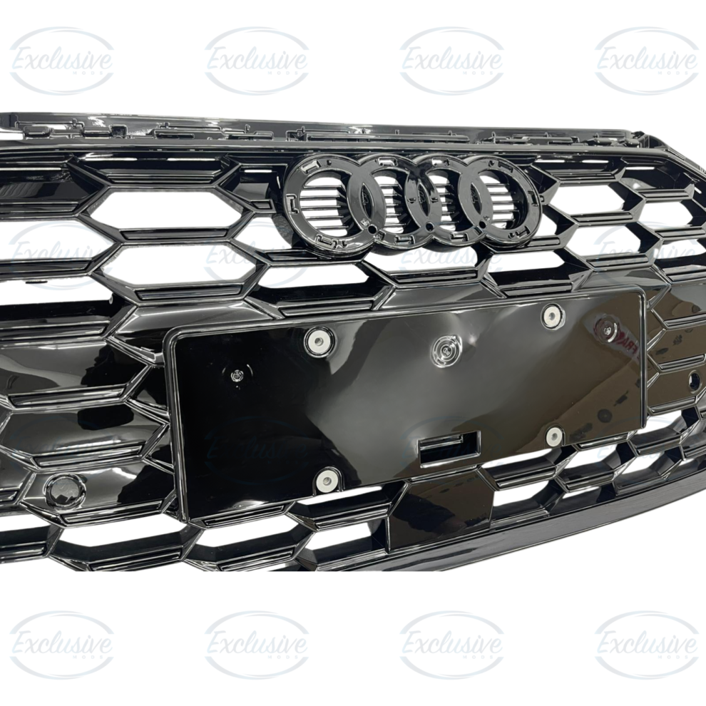 Audi S3 8Y (2021+) - Gloss Black Honeycomb Style Grille
