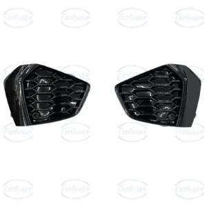 Gloss Black Honeycomb Fog Light Covers - Fits Audi S3 8Y (2021+)