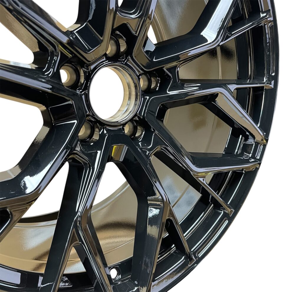 4× 19" RS7 Style Alloys - Gloss Black - 5×112 - Fits Audi A4, A5, A6 & A7