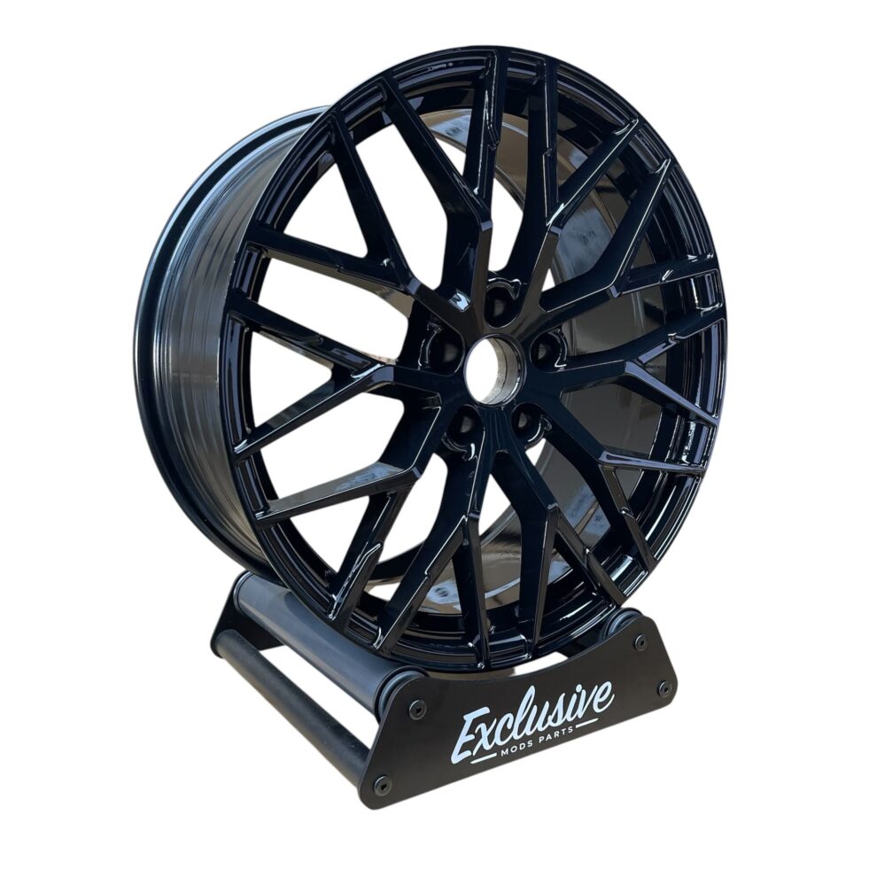 4× 19" R8 Style Alloys - Gloss Black - 5×112 - Fits Audi A4, A5, A6 & A7