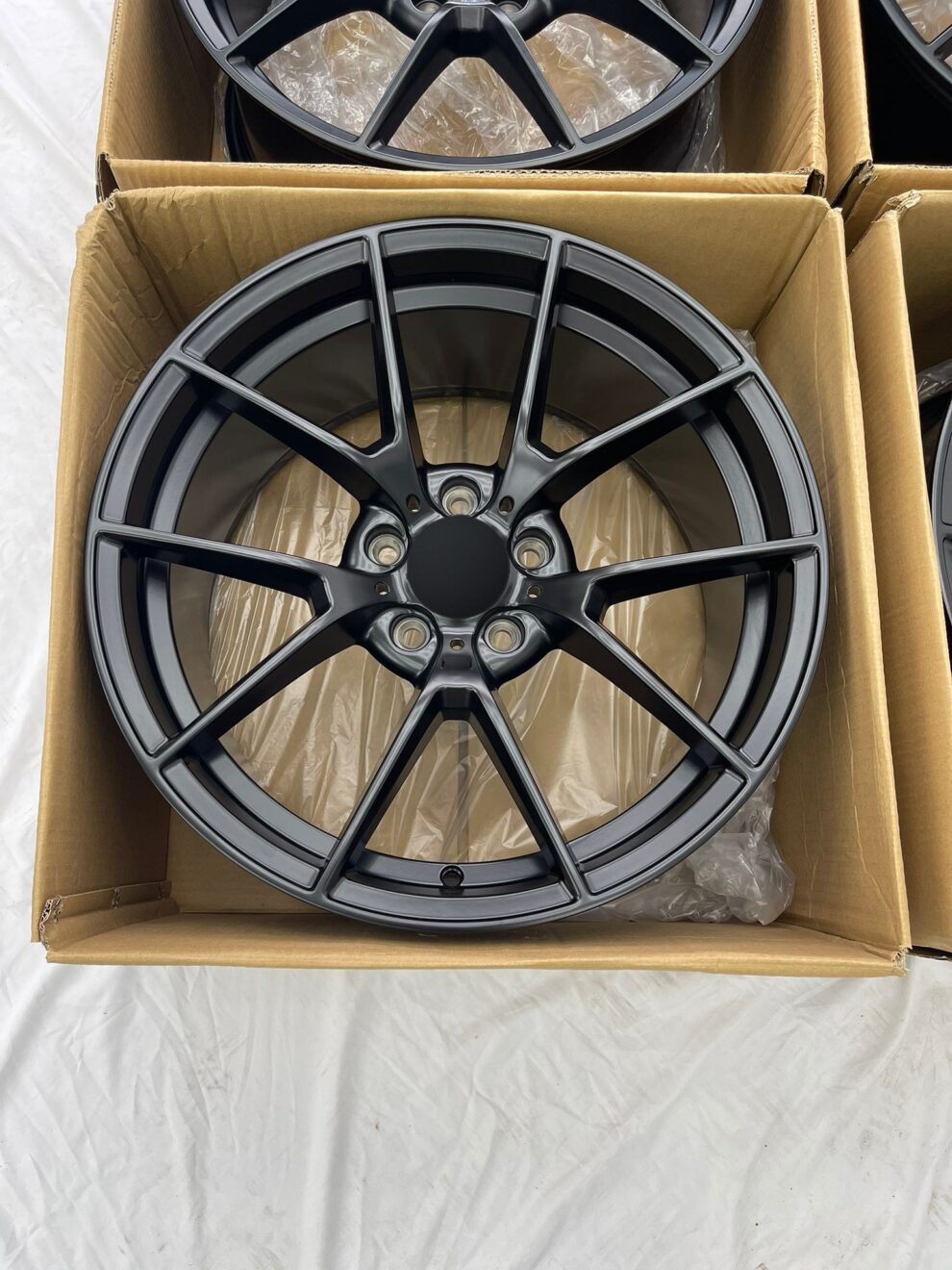 4× 20" 763M Style Alloys - Satin Black - 5×112 - Fits BMW 2/3/4/5 G Series