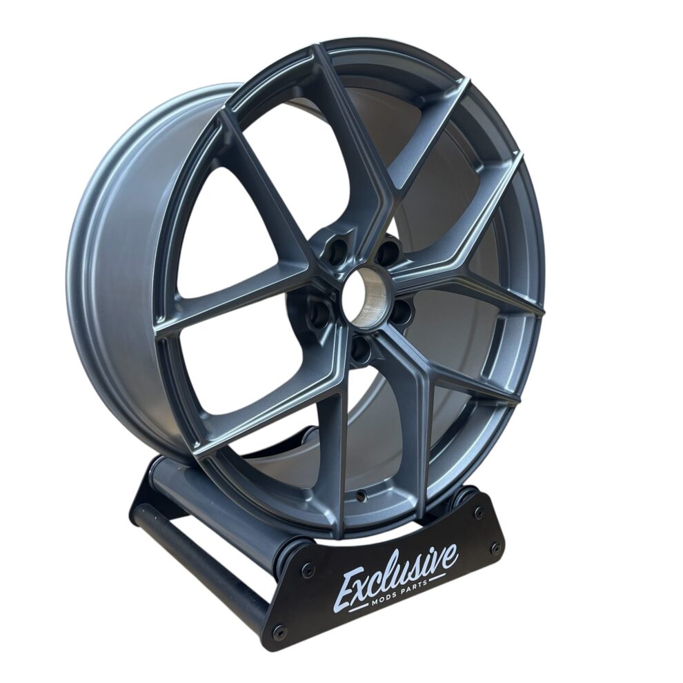 4× 19" Rizo RS8 Style Alloys - Satin Grey - 5×120 - Fits BMW 2/3/4/5 F Series