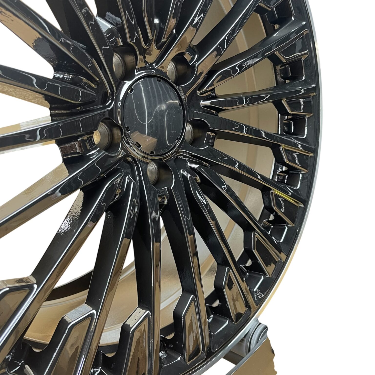 4× 19" Turbine Style Alloys - Gloss Black - 5×112 - Fits BMW 2/3/4/5 G Series, Audi, Mercedes & VW