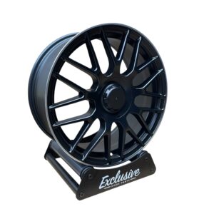 4× 20" A45 AMG Style Alloys - Matt Black - 5×112 - Fits Mercedes C/E/S Class