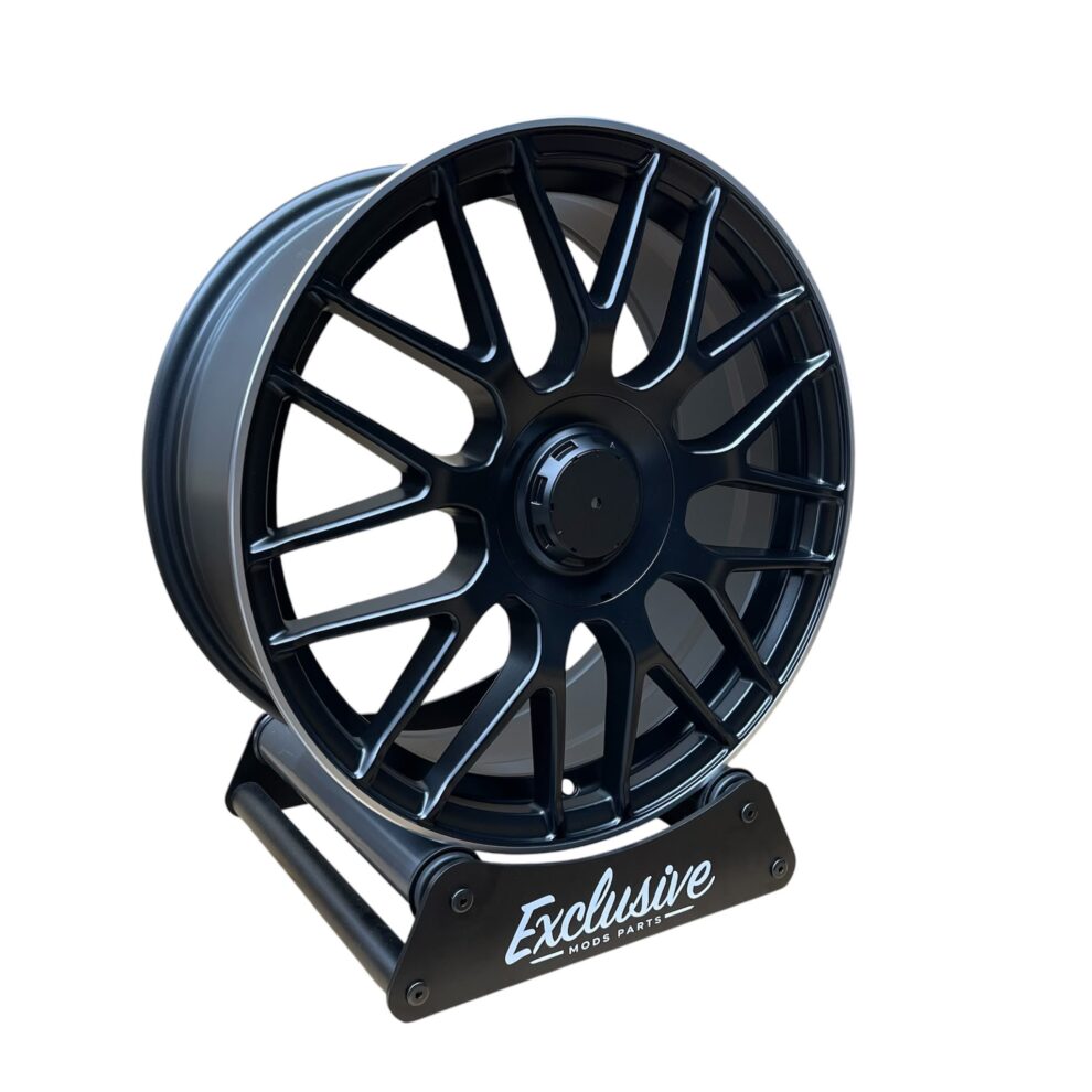 4× 18" A45 AMG Style Alloys - Gloss Black - 5×112 - Fits Mercedes A Class, CLA & GLA