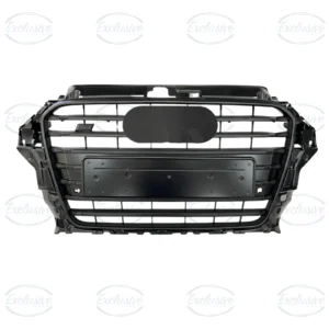 Gloss Black Original Style Mesh Grille - Fits Audi A3/S3 8V (2013-2016)