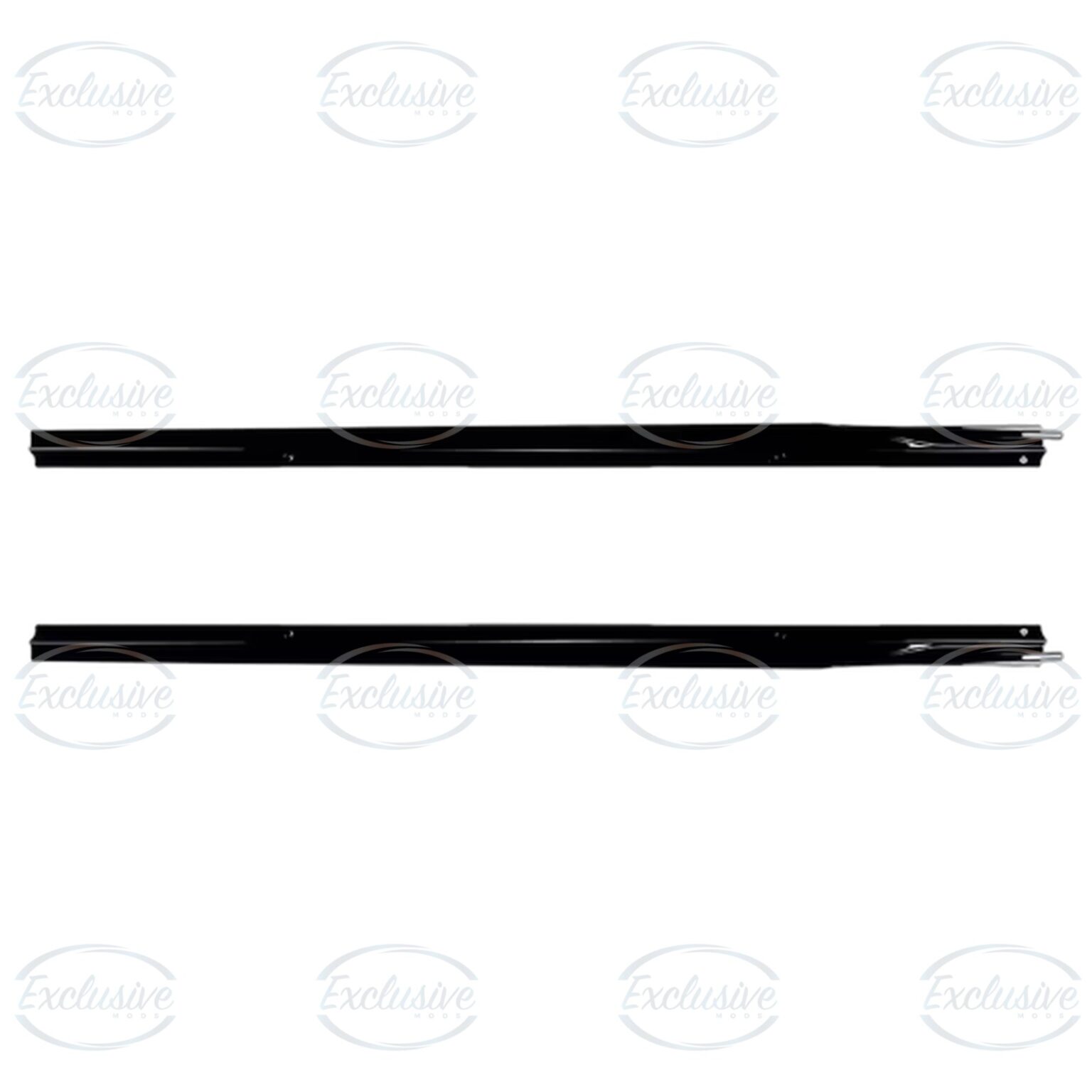 Gloss Black Side Skirt Extensions - Fits Audi A3/S3 8V Pre-Facelift and Facelift S-Line (2014-2020)