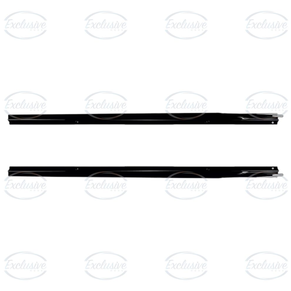 Gloss Black Side Skirt Extensions - Fits Audi A3/S3 8V Pre-Facelift and Facelift S-Line (2014-2020)