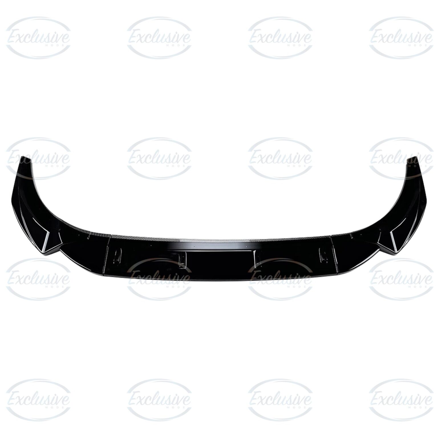 Gloss Black Front Splitter Lip - Fits Audi A4/S4 B9.5 Facelift S-Line (2019-2024)