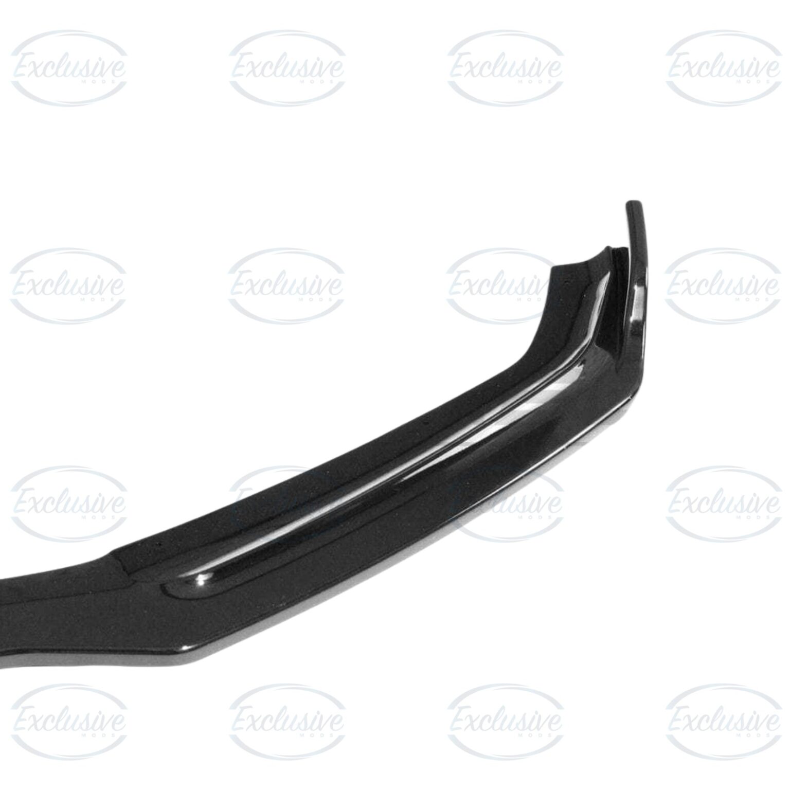 Gloss Black Front Splitter Lip - Fits Audi A5/S5 B9 S-Line (2016-2019)