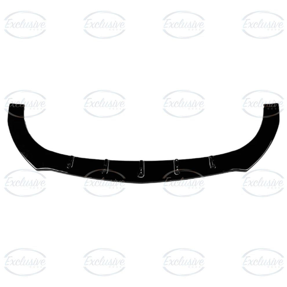 Gloss Black Front Splitter Lip - Fits Mercedes CLA C118/X118 AMG Line (2020-2023)