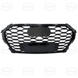 Audi Q3 F3 S-Line gloss black honeycomb mesh grille