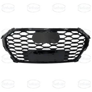 Audi Q3 F3 S-Line gloss black honeycomb mesh grille