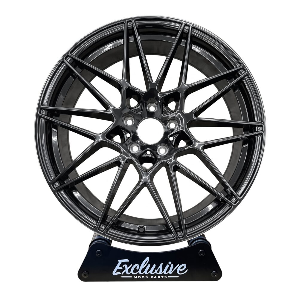 4× 20" Competition Style Alloys - Gloss Black - 5×120 - Fits BMW 2–7 Series, X3 & X4
