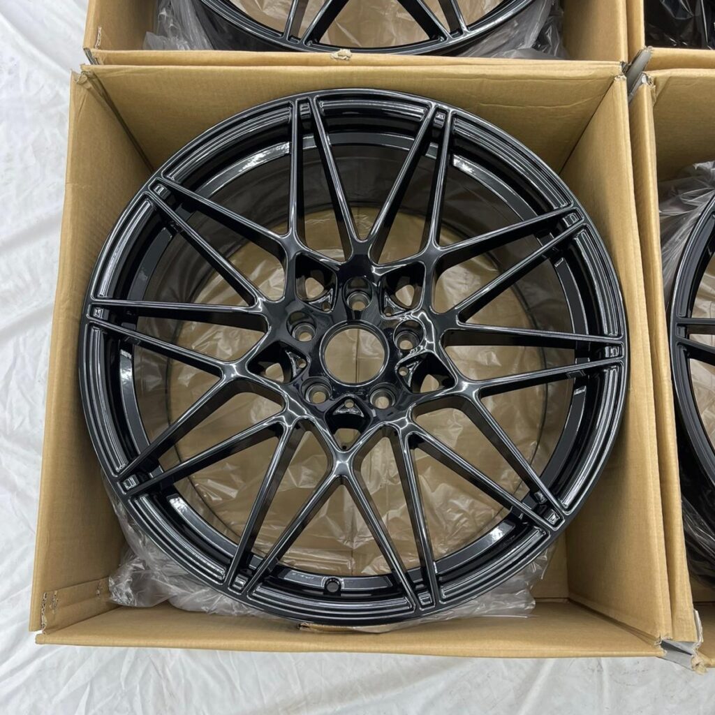 4× 20" Competition Style Alloys - Gloss Black - 5×120 - Fits BMW 2–7 Series, X3 & X4